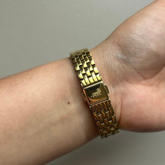 stainless steel gold tone larsson + jennings boyfriend elevate watch main image 5